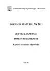 miniatura odpowiedzi - jezyk kaszubski, p. rozszerzony, matura 2011-strona-01