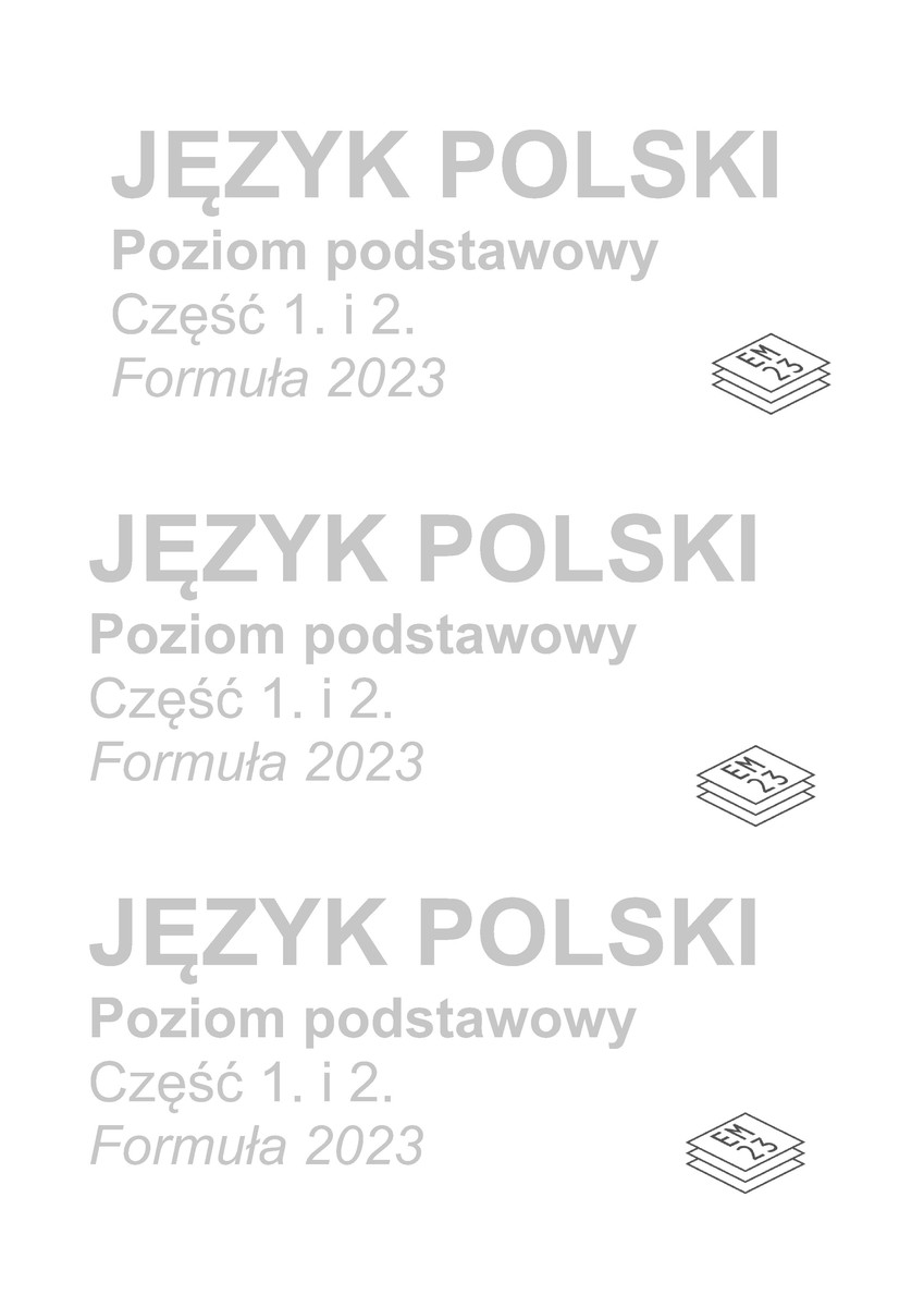 Arkusz 1 – test - język polski podstawowy - matura 2023 - maj - 0024