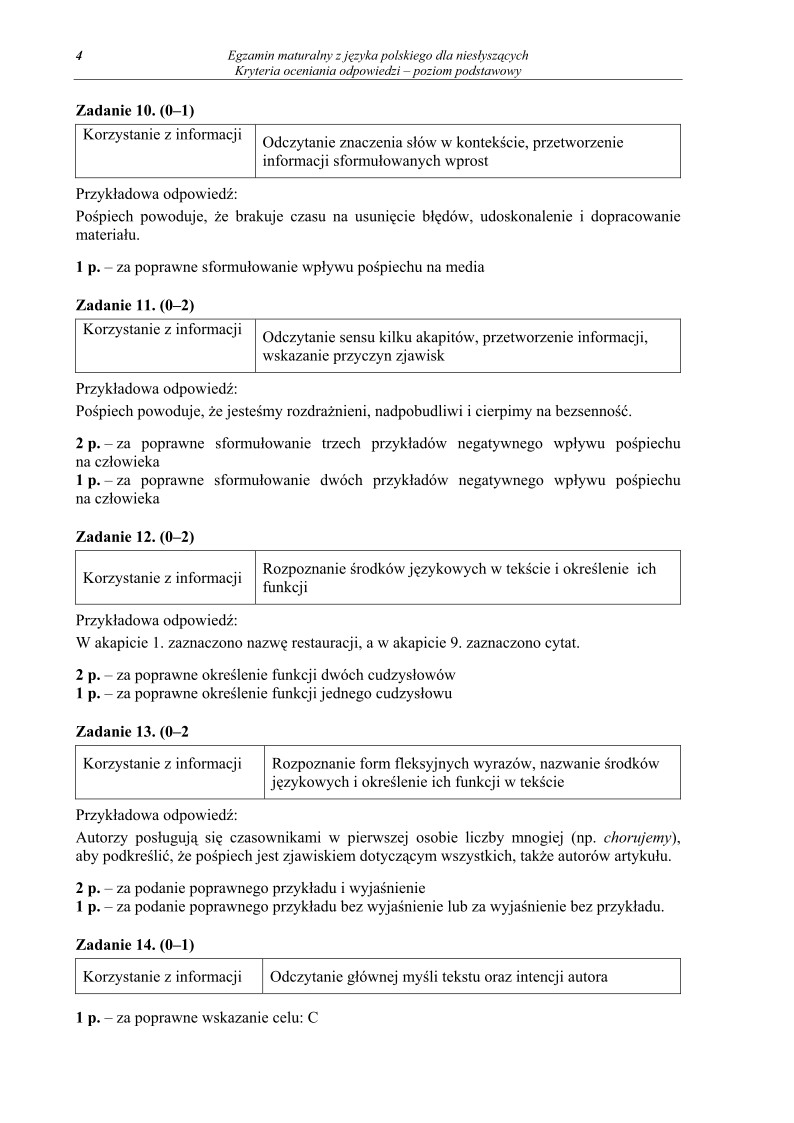 Odpowiedzi - jezyk polski dla osob nie slyszacych, matura 2012-strona-04
