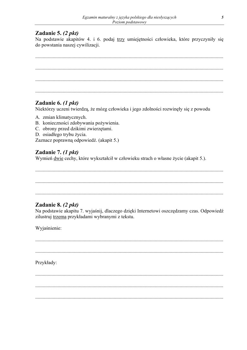 Pytania - jezyk polski dla osob nie slyszacych, matura 2012-strona-05