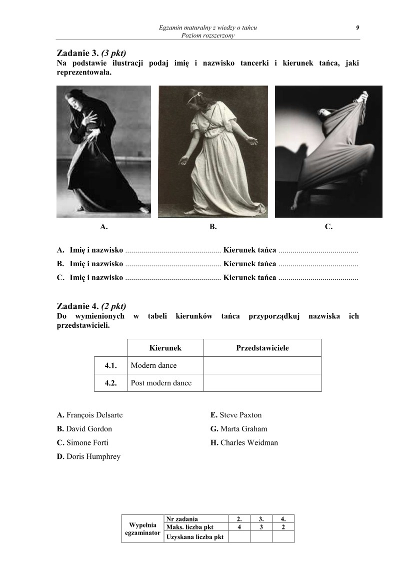 Pytania - wiedza o tancu, p. rozszerzony, matura 2012-strona-09
