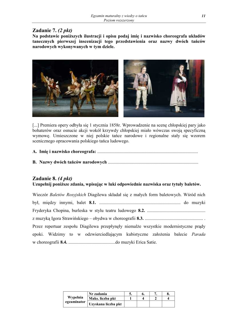 Pytania - wiedza o tancu, p. rozszerzony, matura 2012-strona-11