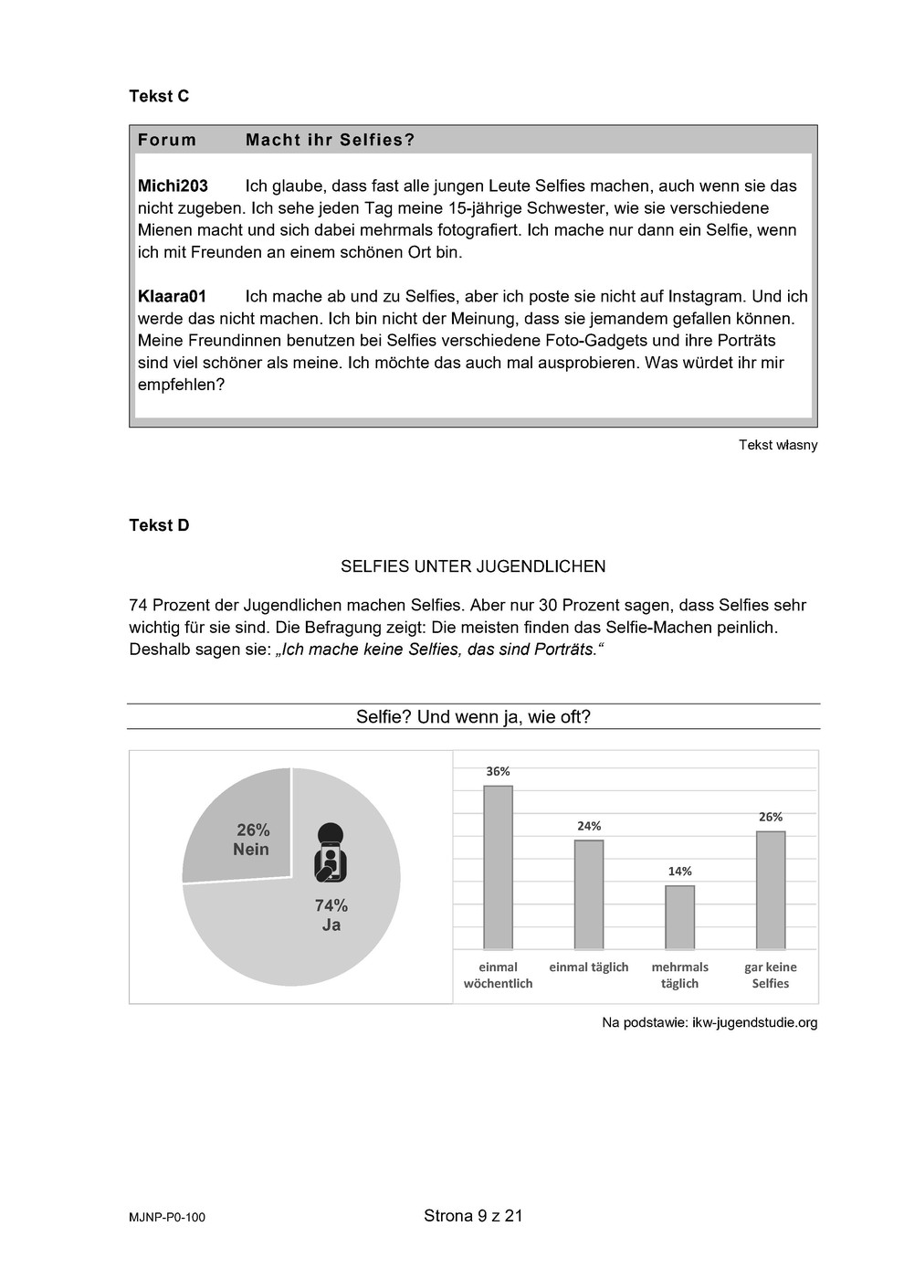 arkusz - niemiecki podstawowy - matura 2023 - maj - 0009