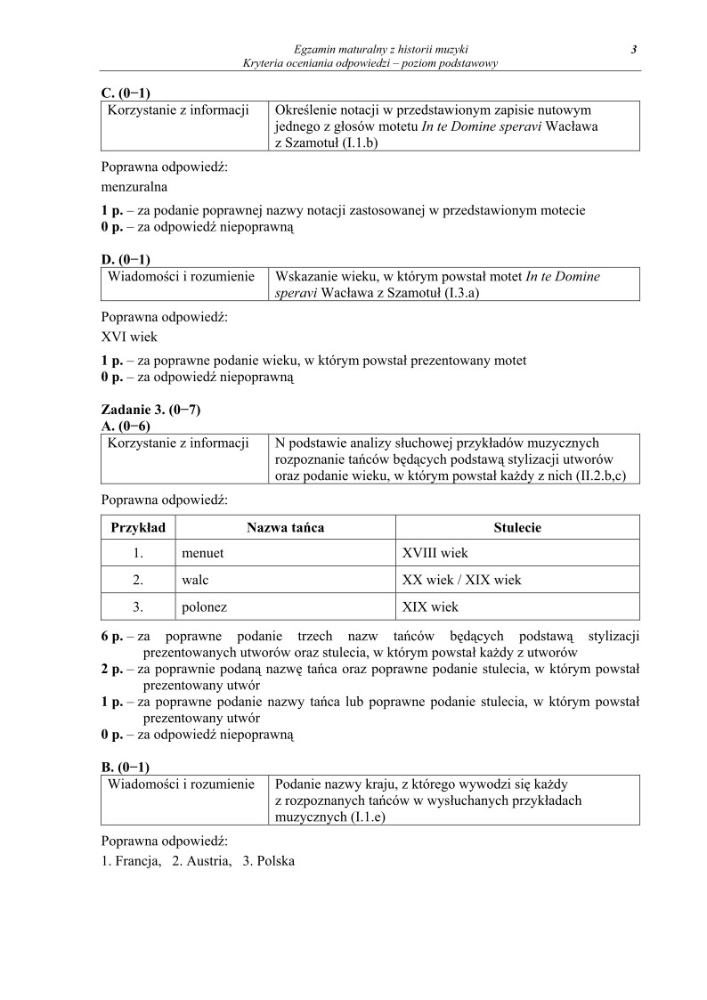 Odpowiedzi - historia muzyki, p. podstawowy, matura 2012-strona-03