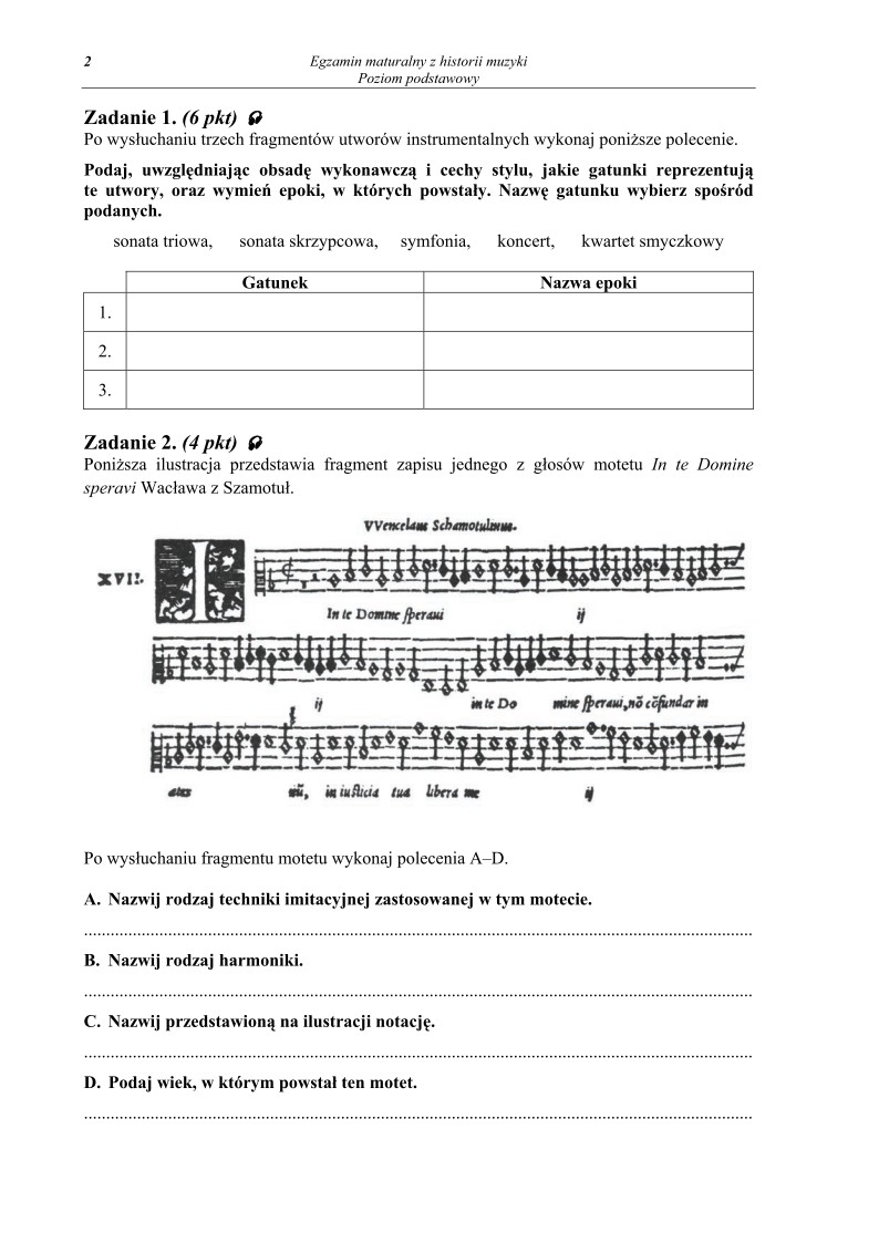 Pytania - historia muzyki, p. podstawowy, matura 2012-strona-02
