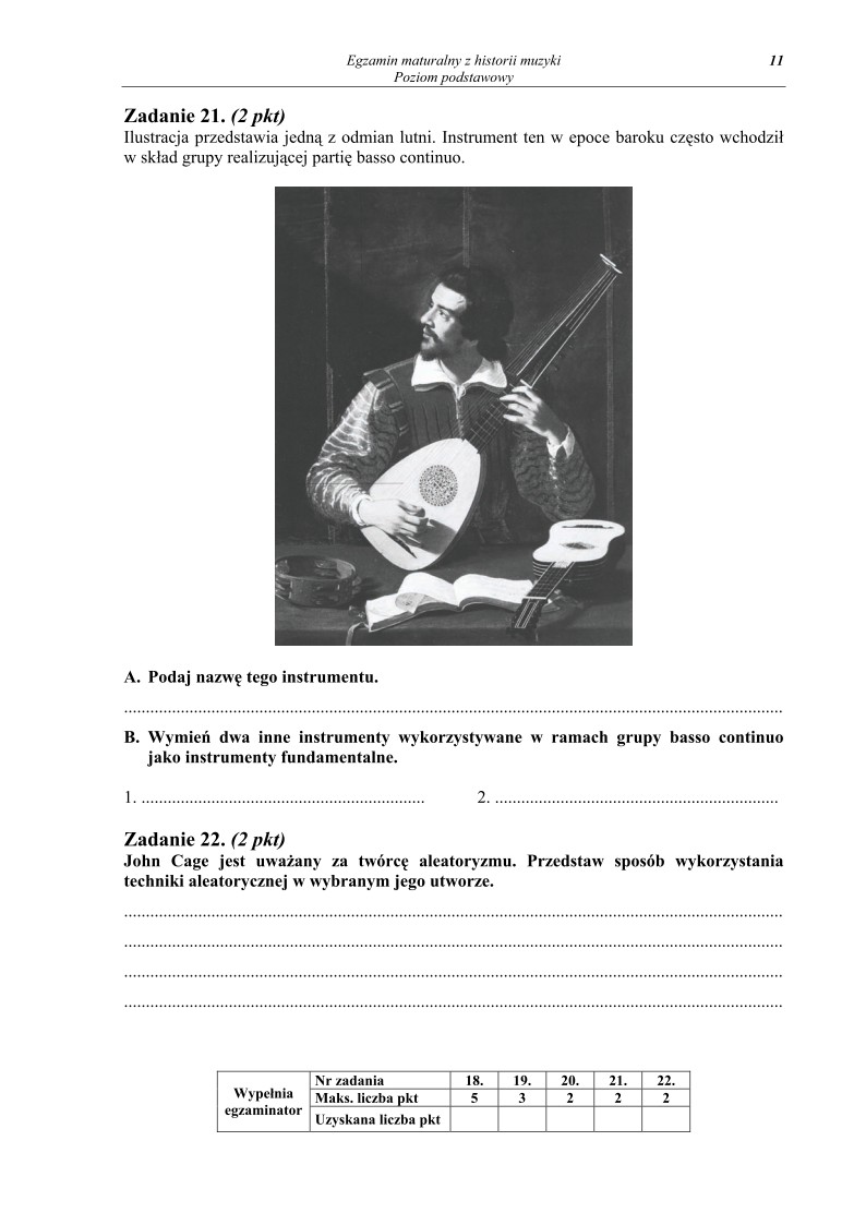 Pytania - historia muzyki, p. podstawowy, matura 2012-strona-11