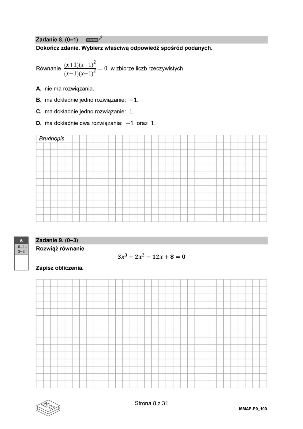 arkusz - matematyka podstawowy - matura 2023 - maj - 0008