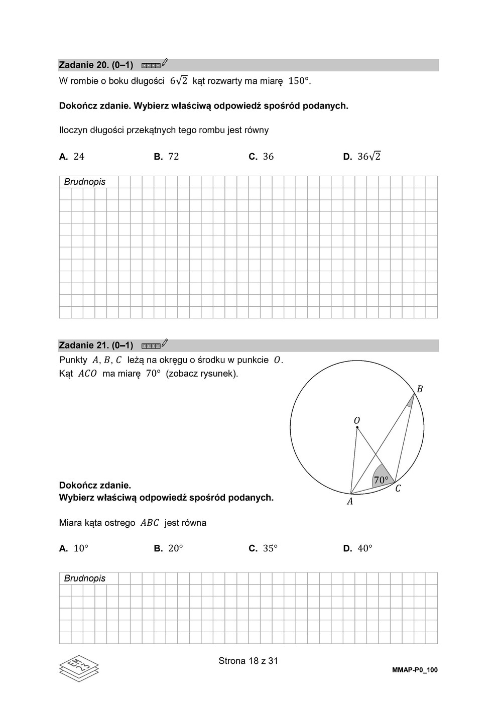 arkusz - matematyka podstawowy - matura 2023 - maj - 0018