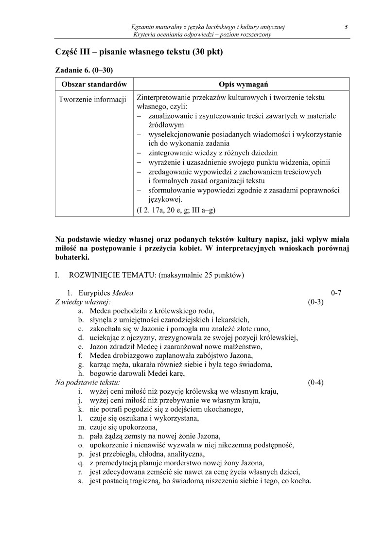 Odpowiedzi - jezyk antyczny i kultura antyczna, p. rozszerzony, matura 2012-strona-05