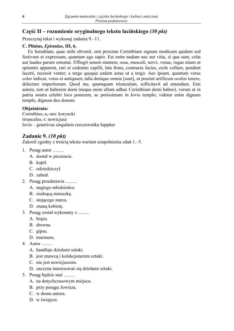 Pytania - jezyk antyczny i kultura antyczna, p. podstawowy, matura 2012-strona-06