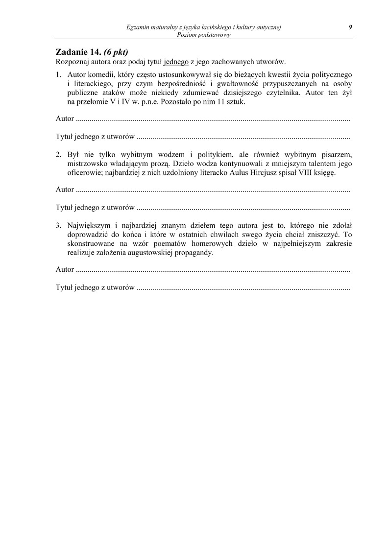 Pytania - jezyk antyczny i kultura antyczna, p. podstawowy, matura 2012-strona-09