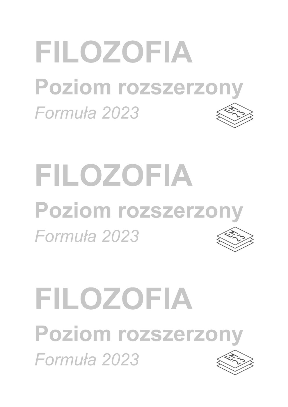 arkusz - filozofia - matura 2023 - maj - 0024