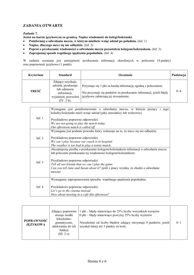 Odpowiedzi - angielski,p. podstawowy, matura 2012-strona-04