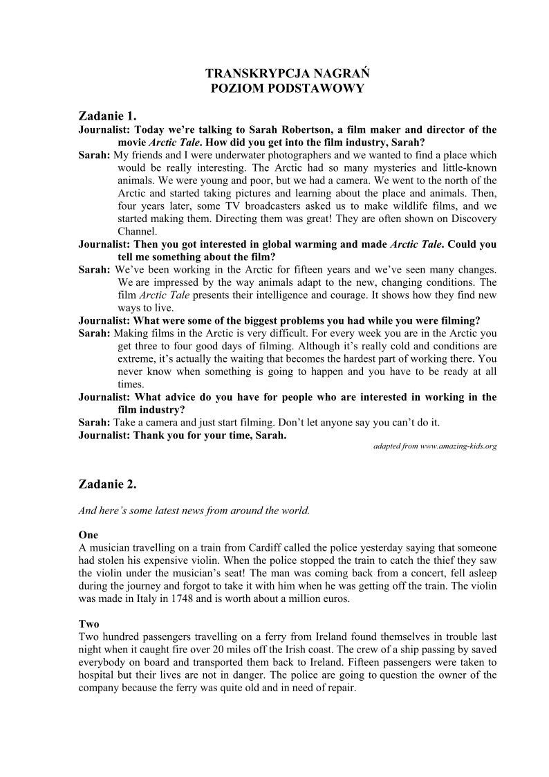 Transkrypcja - angielski,p. podstawowy, matura 2012-strona-01