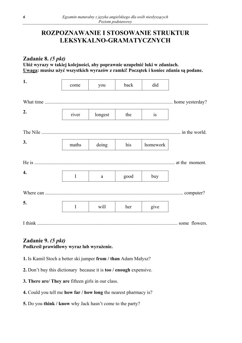 Pytania - angielski dla osob nieslyszacych, matura 2012-strona-06
