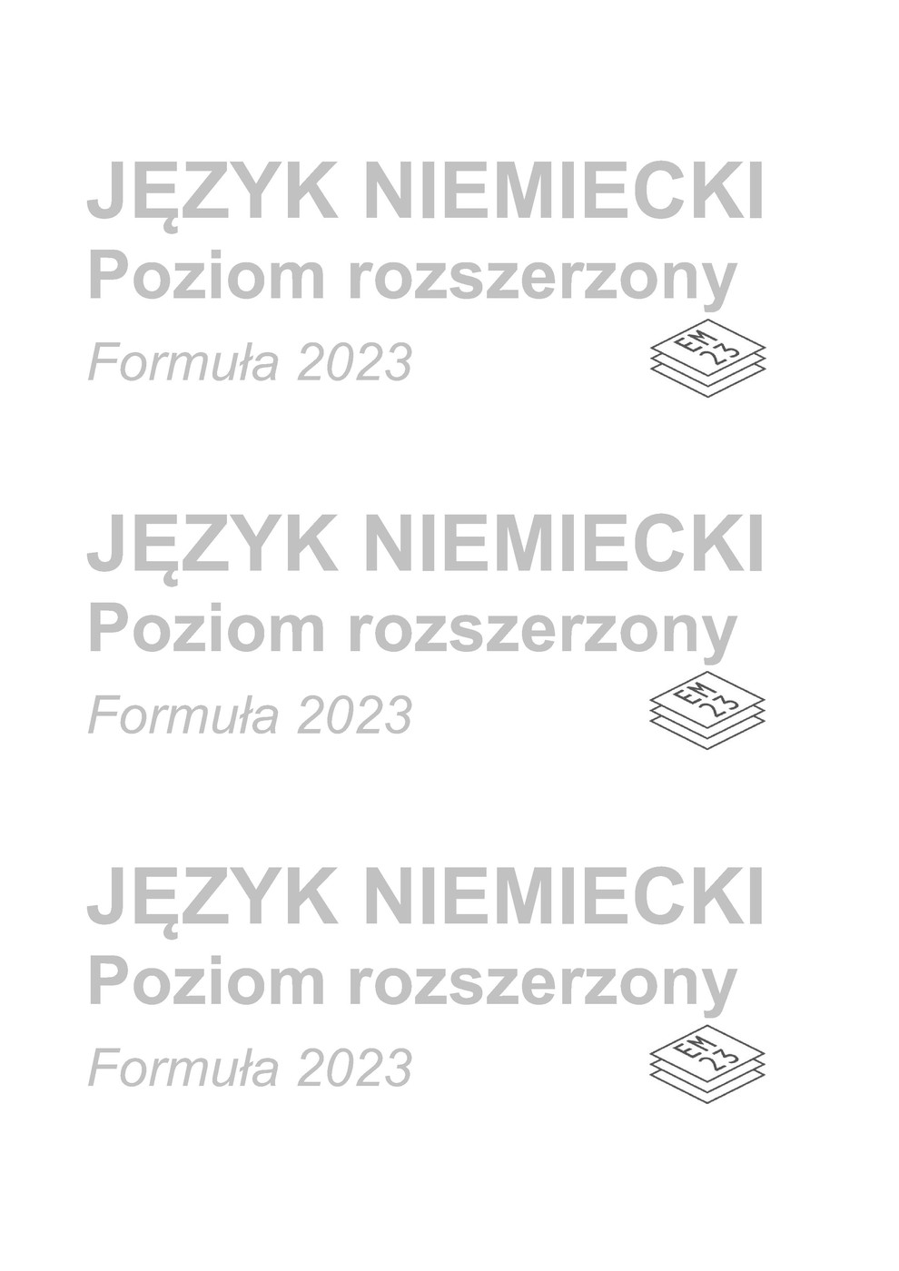 arkusz - niemiecki rozszerzony - matura 2023 - maj - 0024