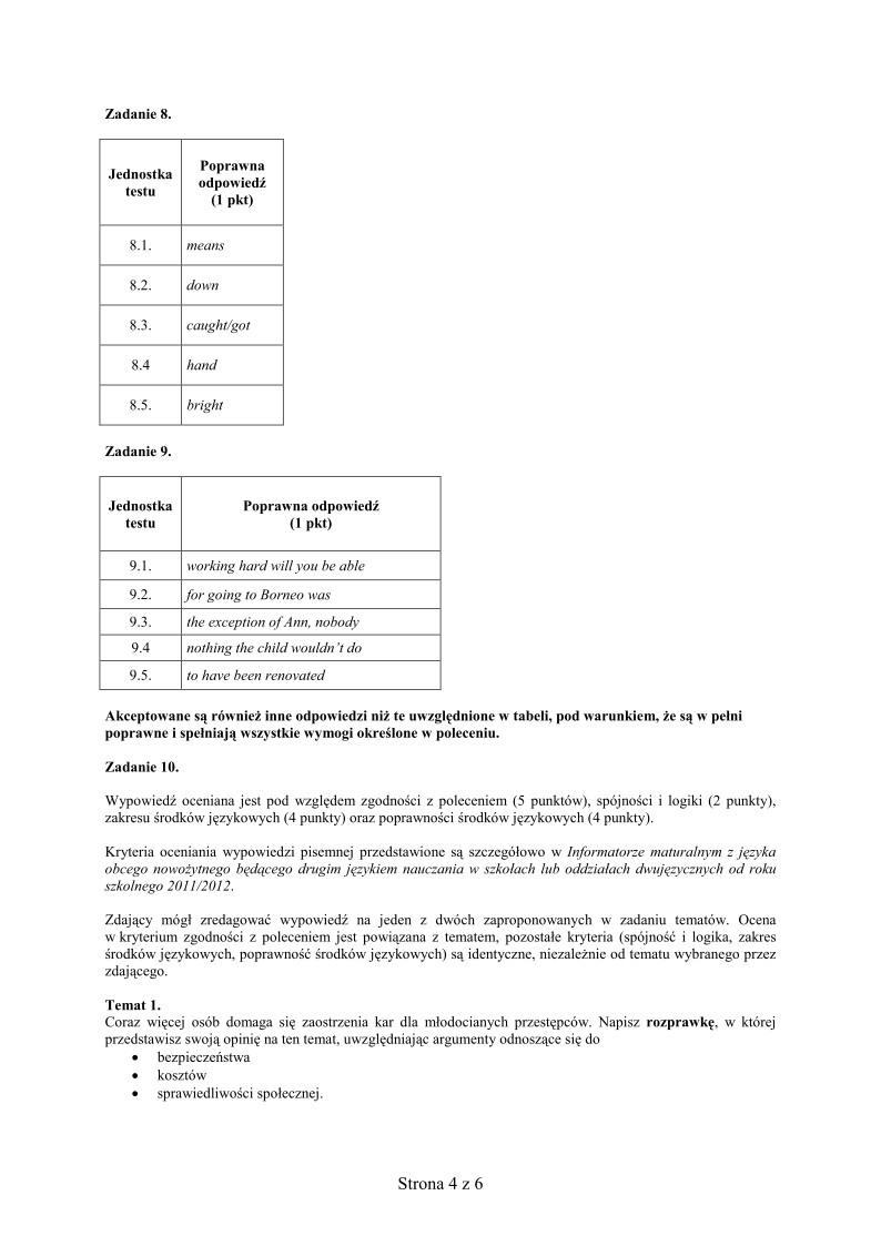 Odpowiedzi - angielski dla klas dwujezycznych, matura 2012-strona-04