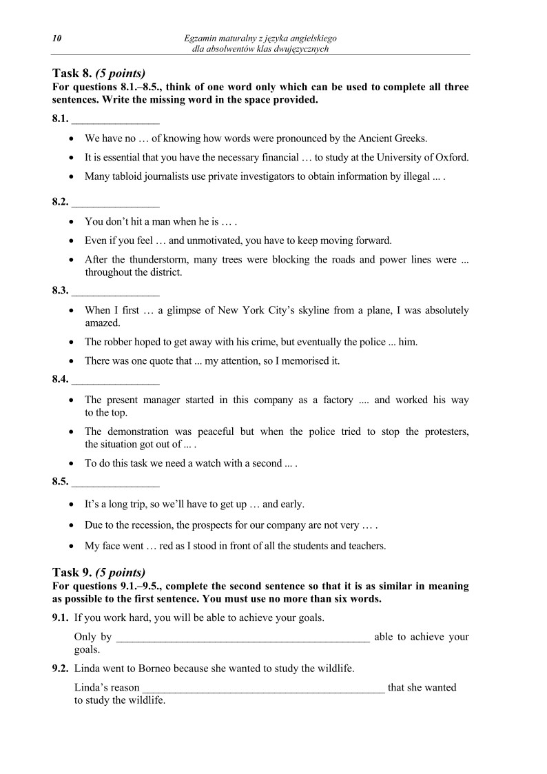 Pytania - angielski dla klas dwujezycznych, matura 2012-strona-10