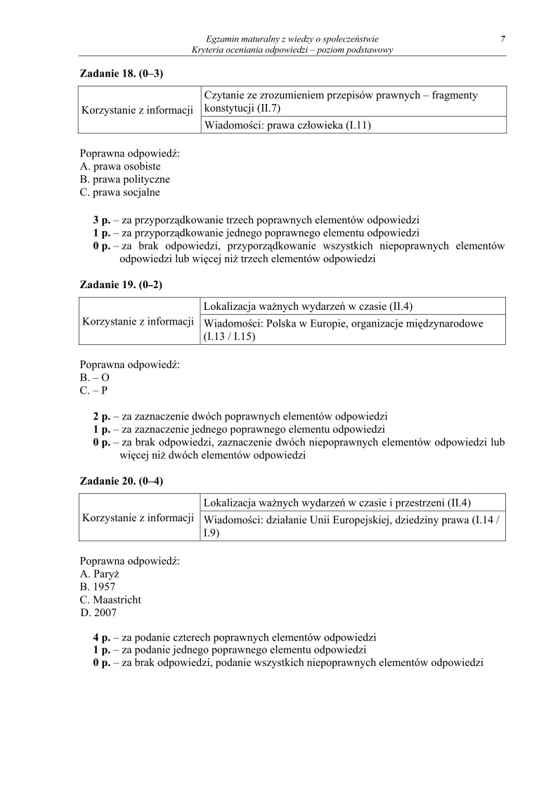 Odpowiedzi - wiedza o spoleczenstwie, p. podstawowy, matura 2012-strona-07