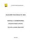 miniatura Odpowiedzi - fizyka, p. podstawowy, matura 2012-strona-01