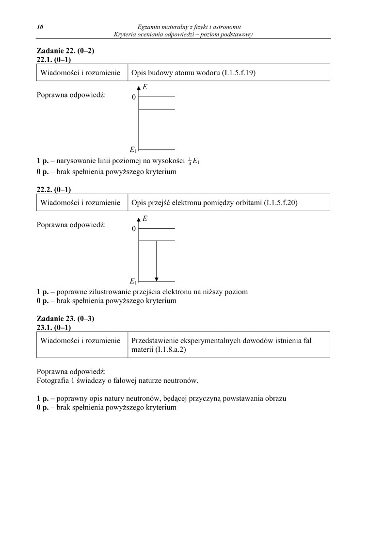 Odpowiedzi - fizyka, p. podstawowy, matura 2012-strona-10