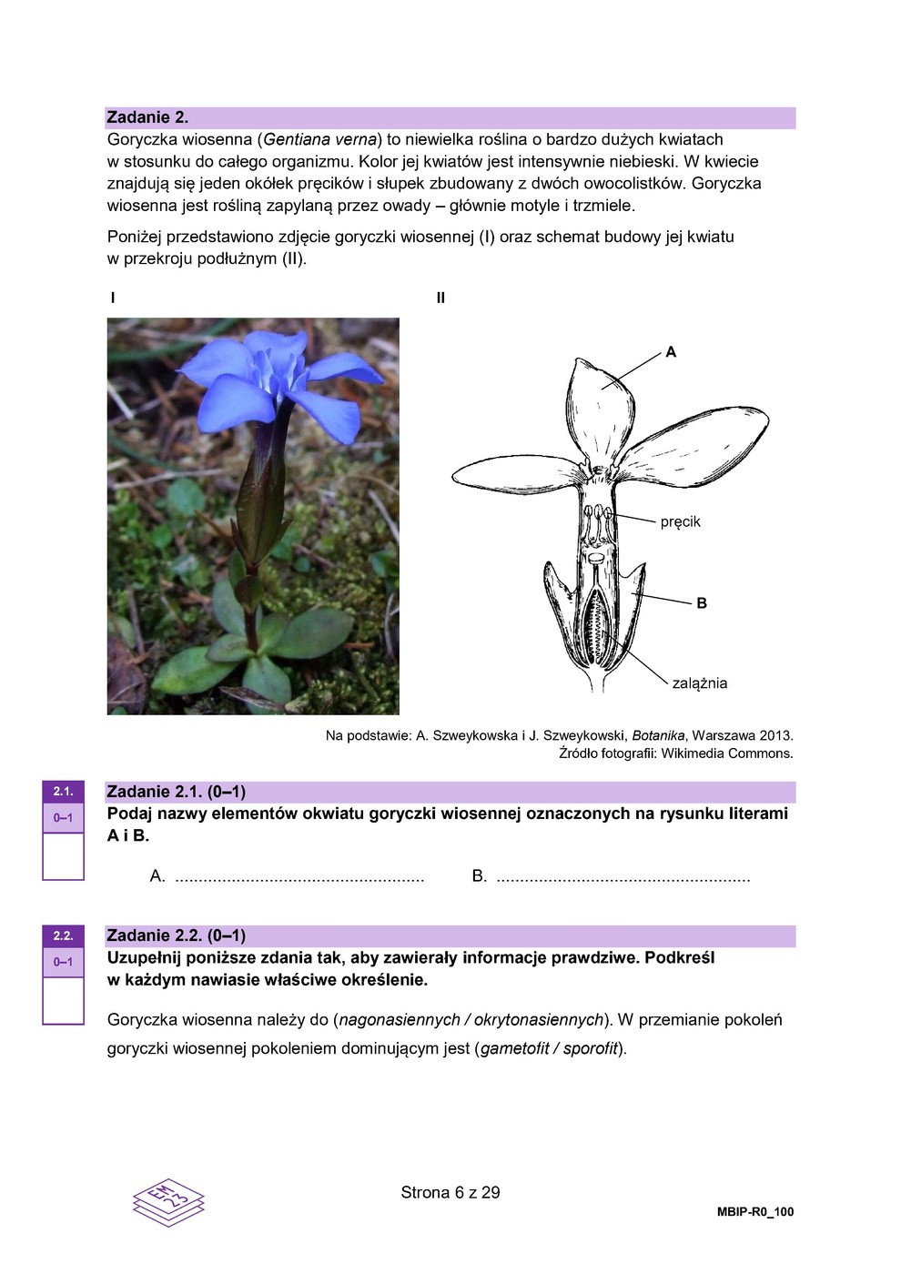 arkusz - biologia - matura 2023 - maj - 0006