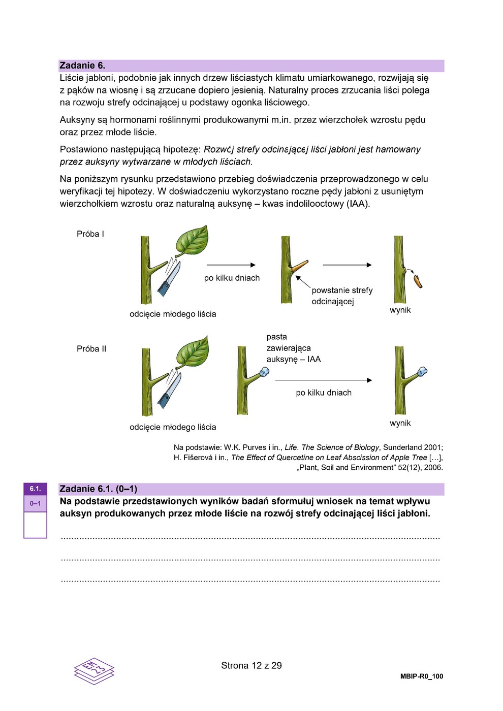 arkusz - biologia - matura 2023 - maj - 0012