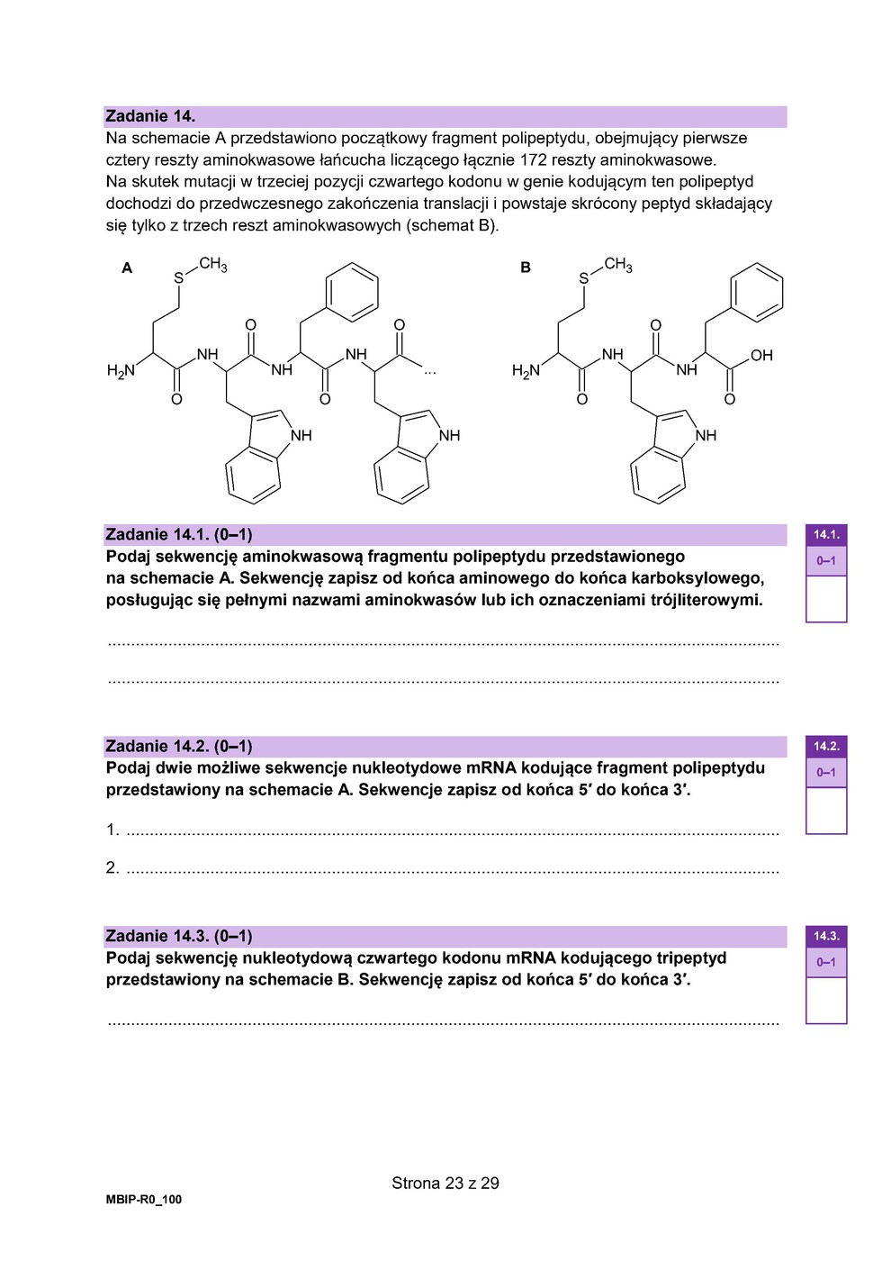 arkusz - biologia - matura 2023 - maj - 0023