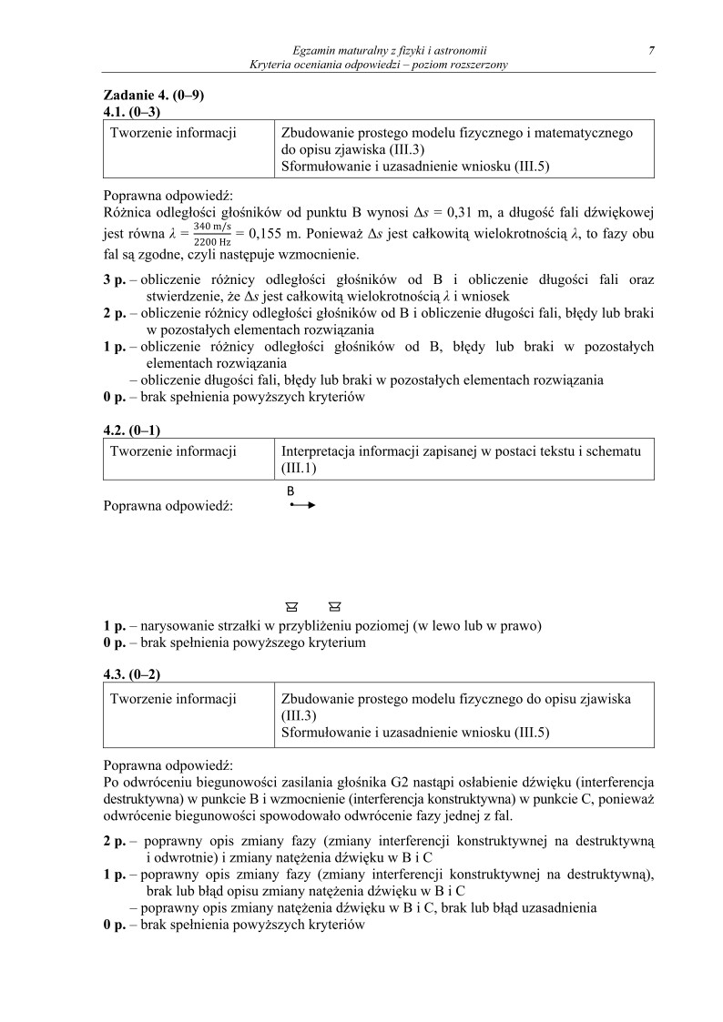Odpowiedzi - fizyka, p. rozszerzony, matura 2012-strona-07