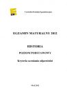 miniatura Odpowiedzi - historia, p. podstawowy, matura 2012-strona-01