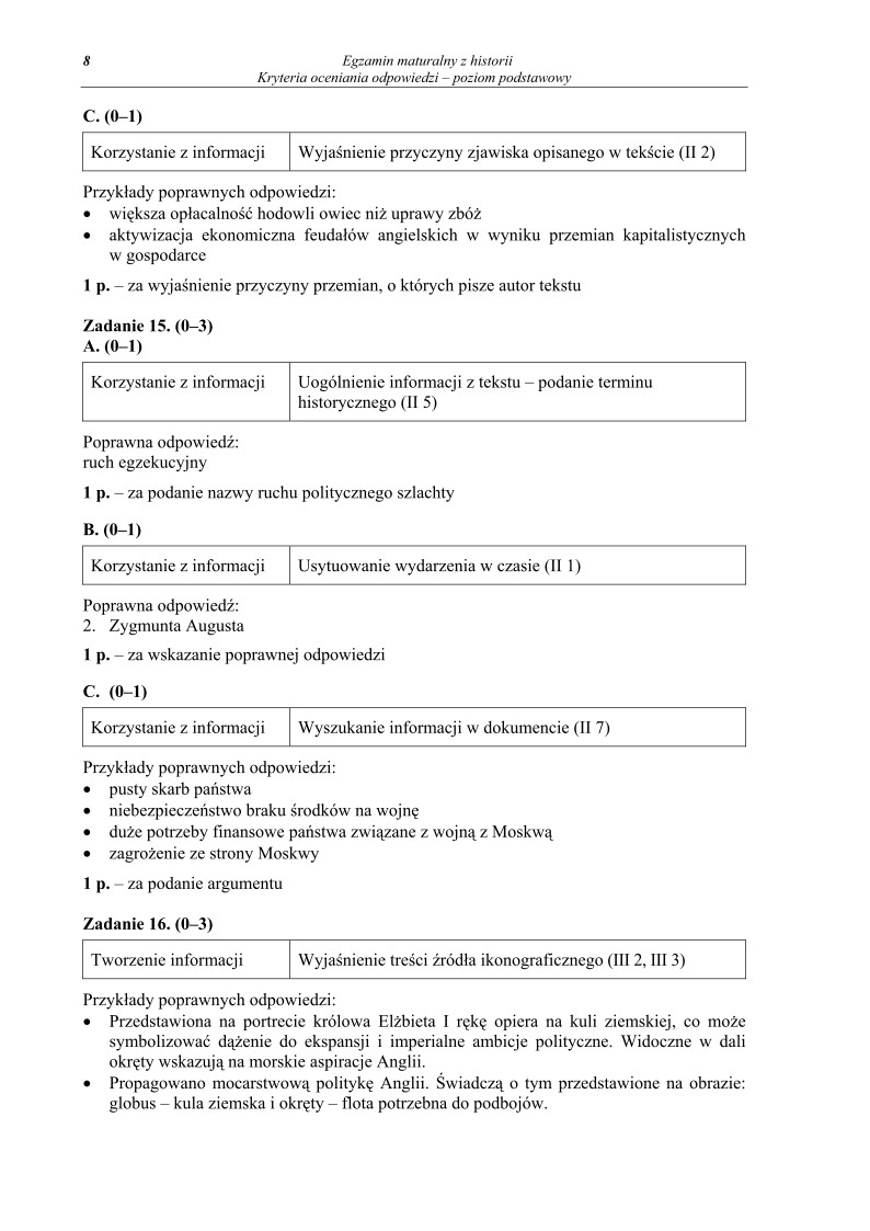 Odpowiedzi - historia, p. podstawowy, matura 2012-strona-08