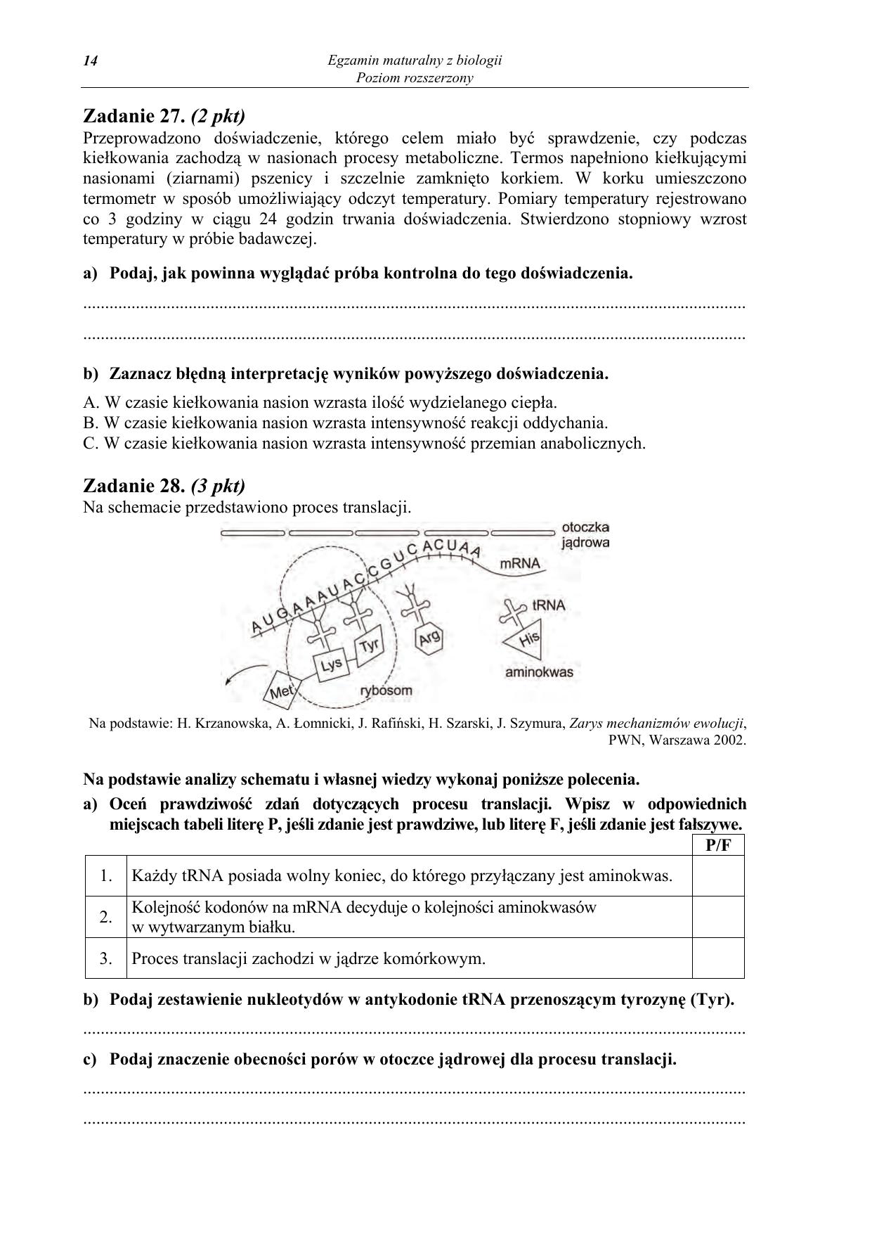 pytania-biologia-poziom-rozszerzony-matura-2012-14