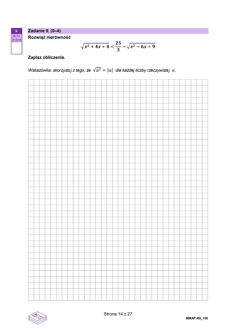 arkusz - matematyka rozszerzony - matura 2023 - maj - 0014