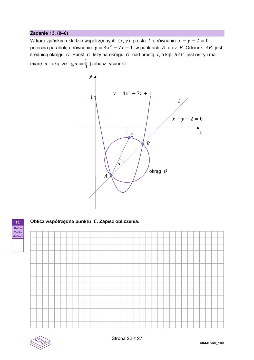 arkusz - matematyka rozszerzony - matura 2023 - maj - 0022