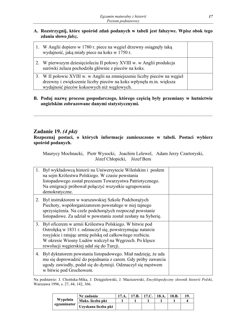 Pytania - historia, p. podstawowy, matura 2012-strona-17