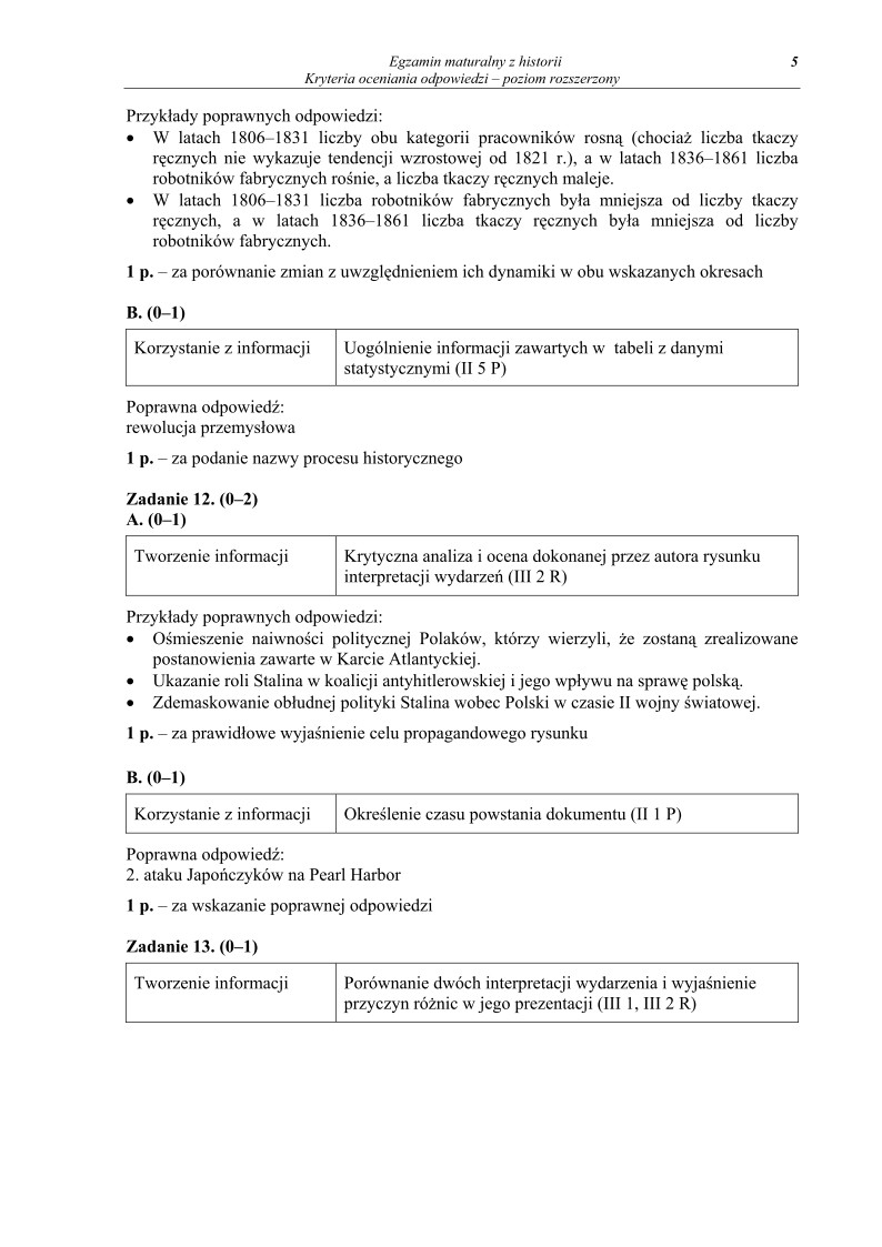 Odpowiedzi - historia, p. rozszerzony, matura 2012-strona-05