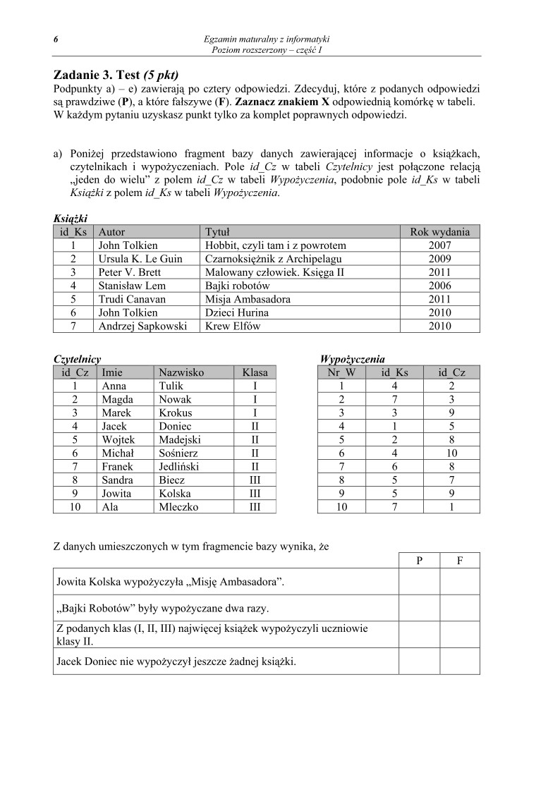 Pytania - informatyka, p. rozszerzony, matura 2012-cz1-strona-06