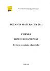 miniatura Odpowiedzi - chemia, p. rozszerzony, matura 2012-strona-01
