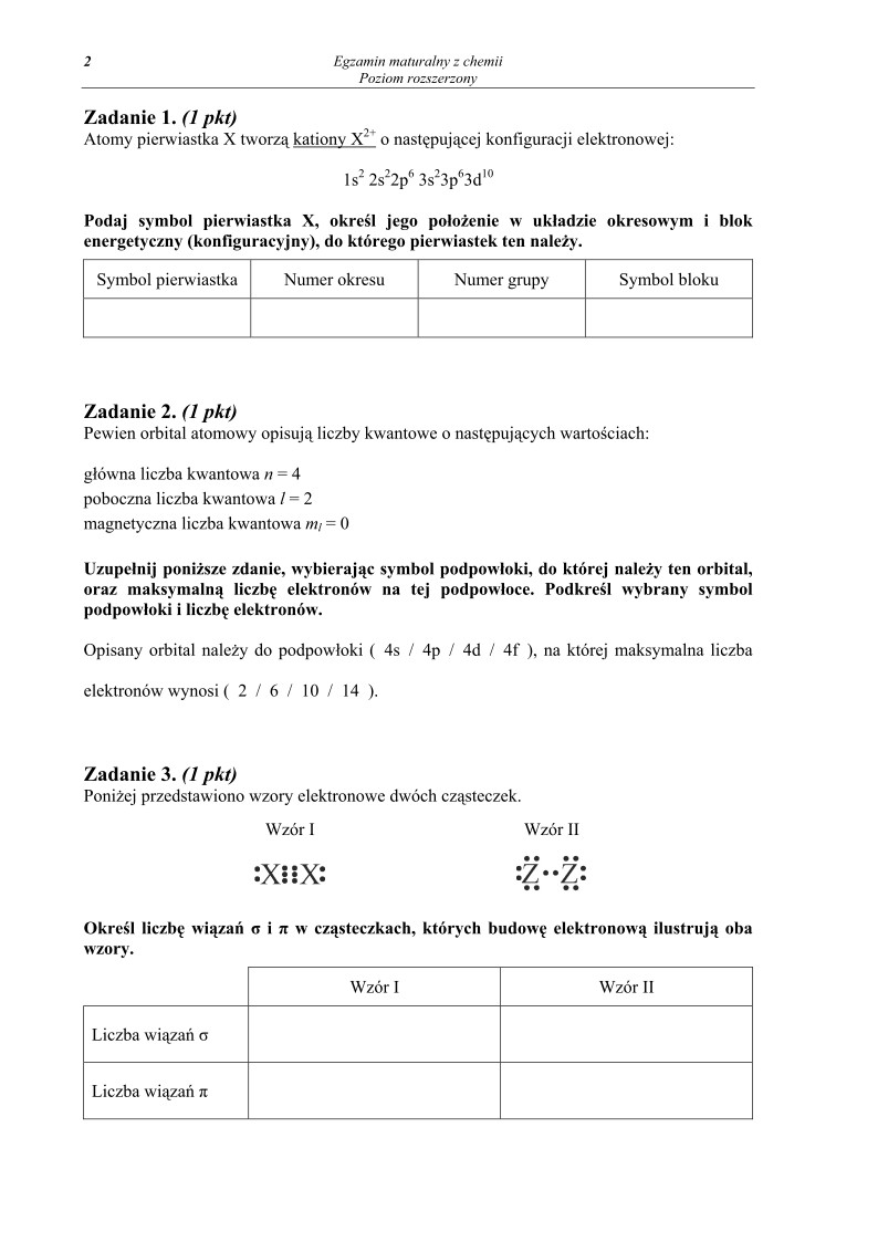 Pytania - chemia, p. rozszerzony, matura 2012-strona-02