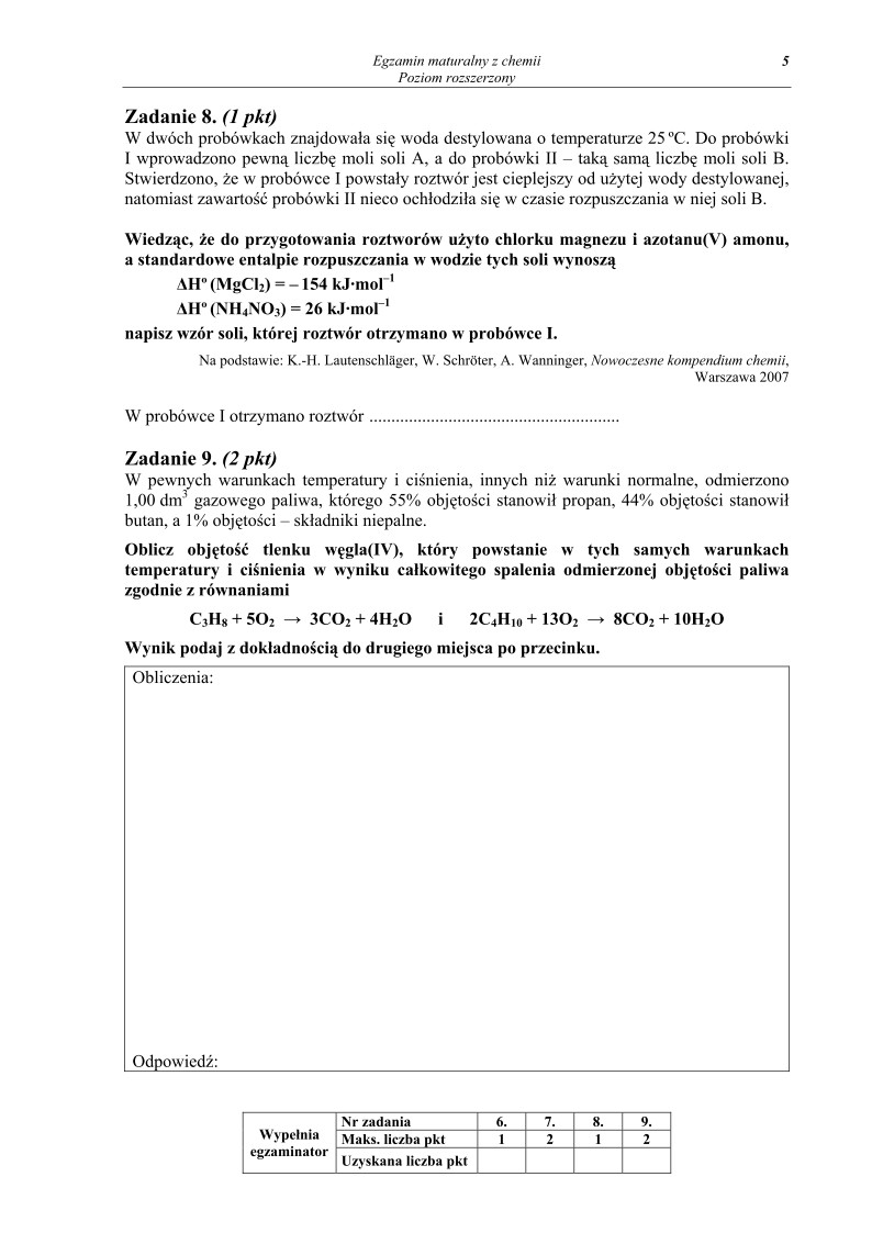 Pytania - chemia, p. rozszerzony, matura 2012-strona-05