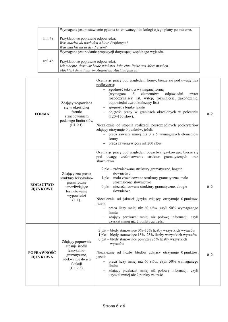 Odpowiedzi - jezyk niemiecki, p. podstawowy, matura 2012-strona-06