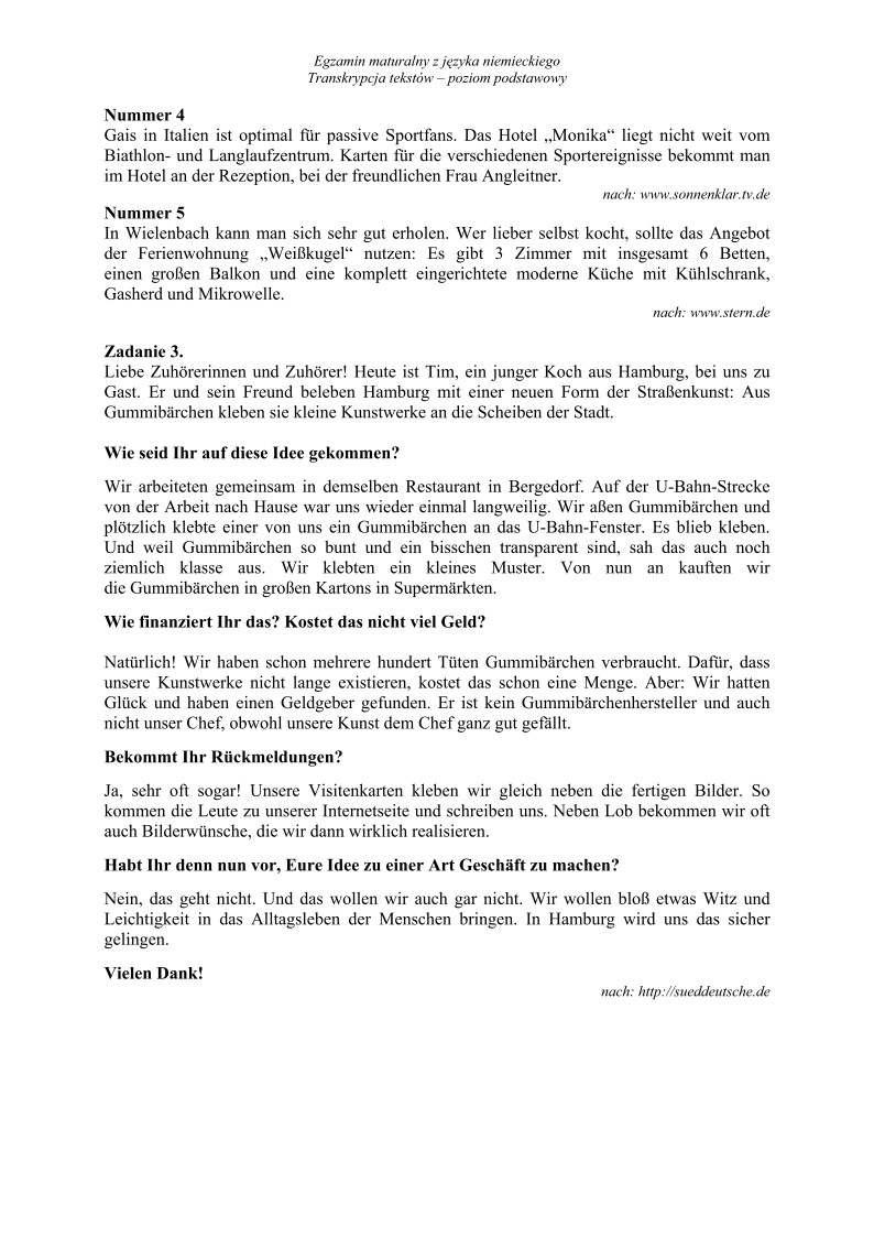 Transkrypcja - jezyk niemiecki, p. podstawowy, matura 2012-strona-02