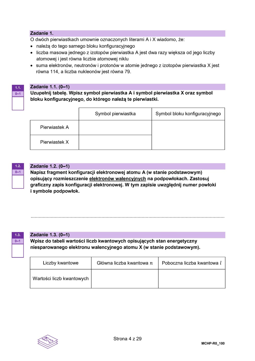 arkusz - chemia - matura 2023 - maj - 0004