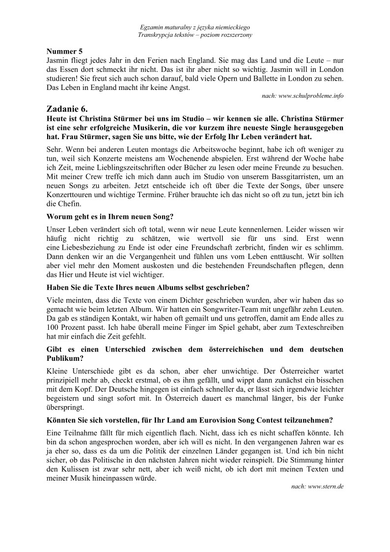 Transkrypcja - jezyk niemiecki, p. rozszerzony, matura 2012-strona-02