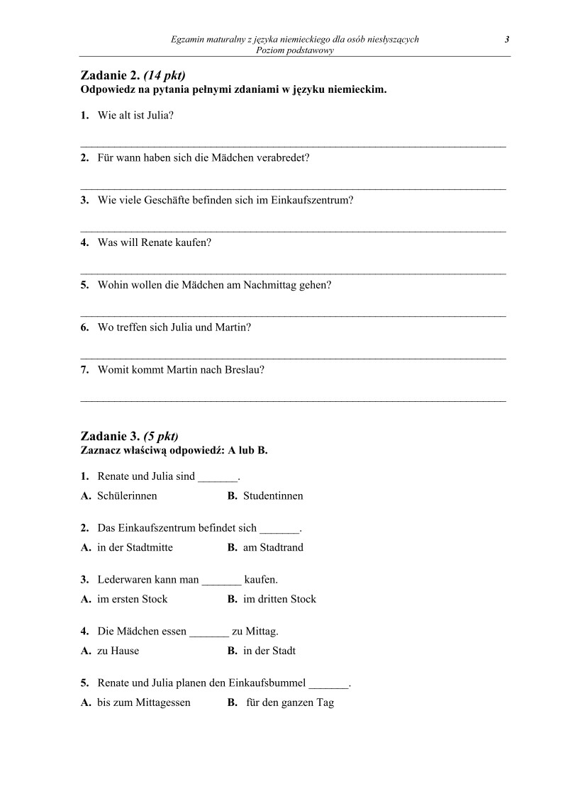 Pytania - jezyk niemiecki dla osob nieslyszacych, matura 2012-strona-03
