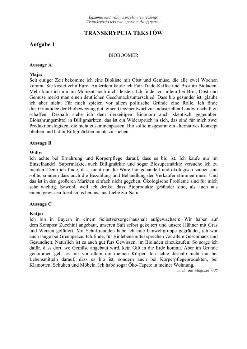 Transkrypcja - jezyk niemiecki dla klas dwujezycznych, matura 2012-strona-01