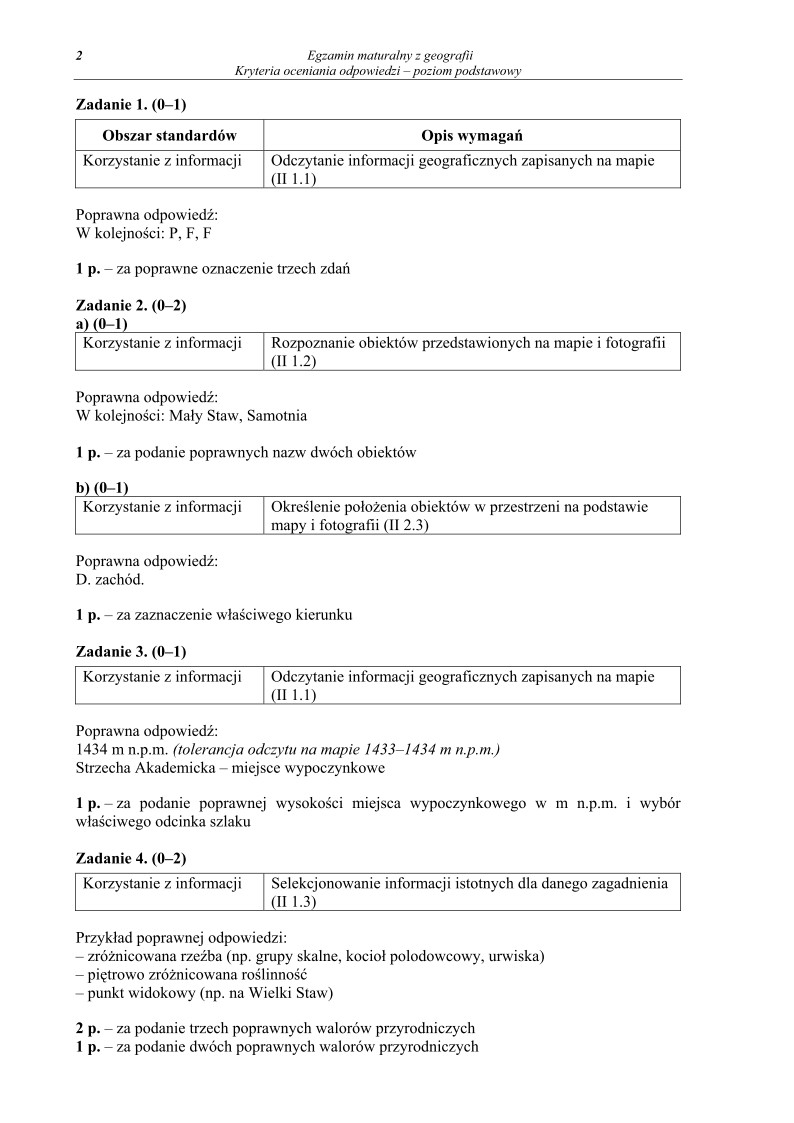 Odpowiedzi - geografia, p. podstawowy, matura 2012-strona-02