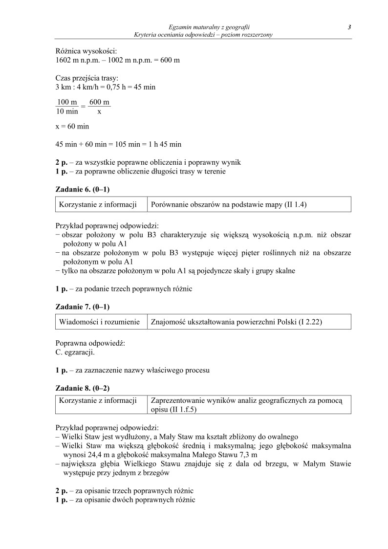 Odpowiedzi - geografia, p. rozszerzony, matura 2012-strona-03