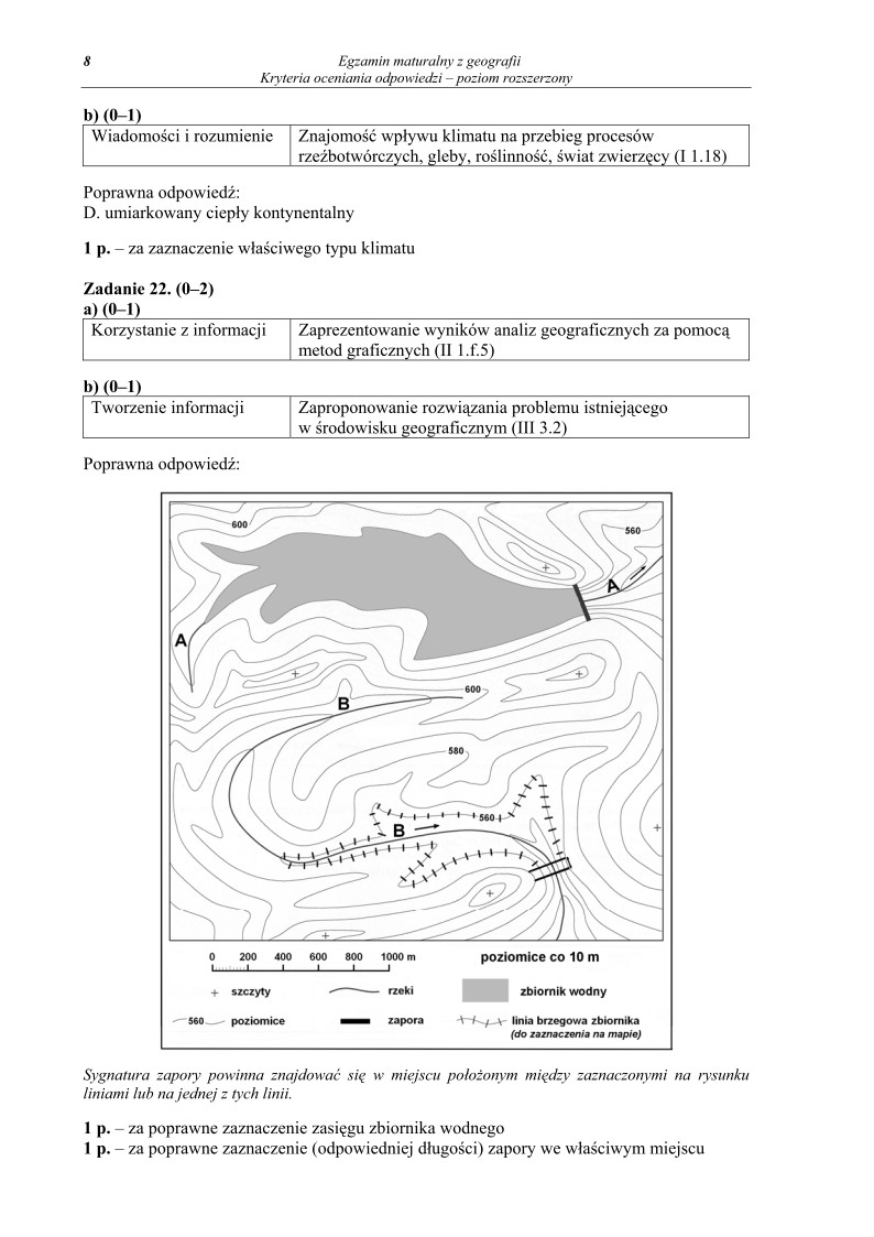 Odpowiedzi - geografia, p. rozszerzony, matura 2012-strona-08
