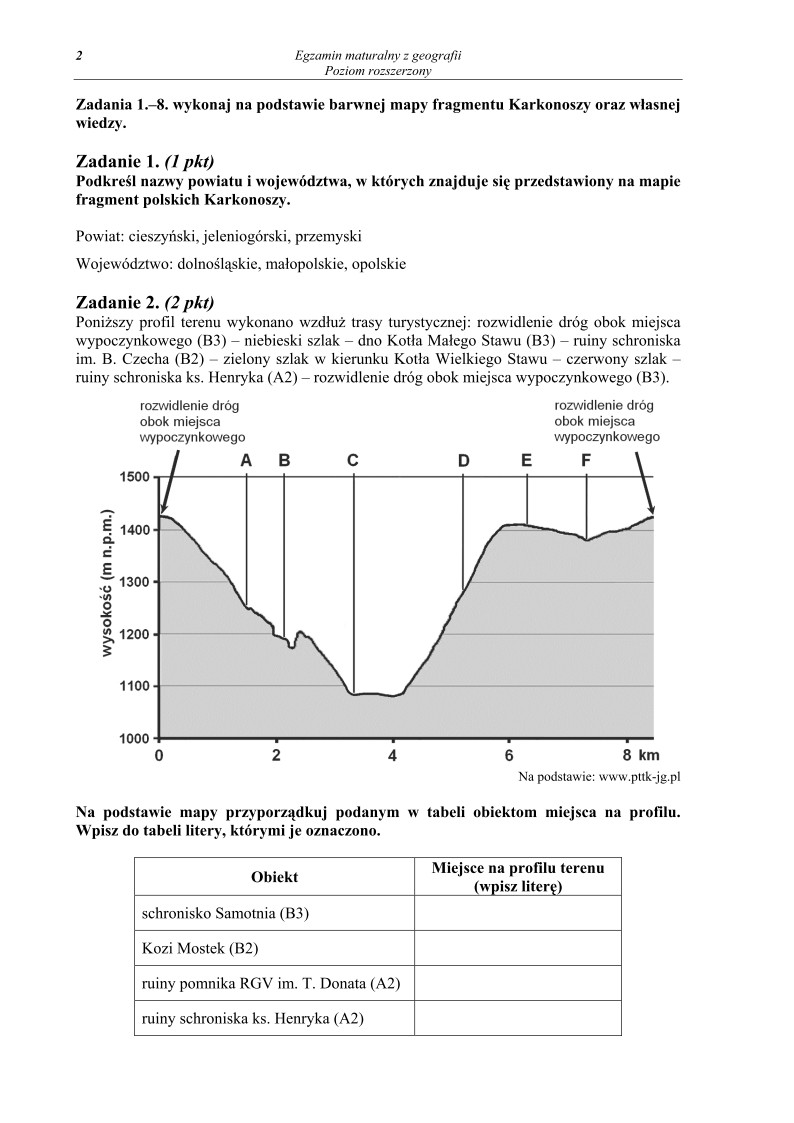 Pytania - geografia, p. rozszerzony, matura 2012-strona-02